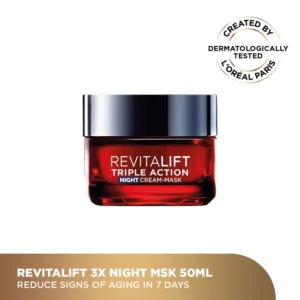 L'OREAL Revitalift Triple Action Night Cream Mask • 50ml