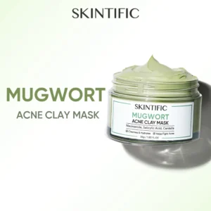 SKINTIFIC Mugwort Anti Pores & Acne Clay Mask • 55g